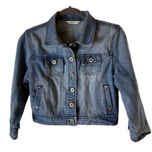 Highway Jeans Juvenile Denim Jacket Size Medium Button Front